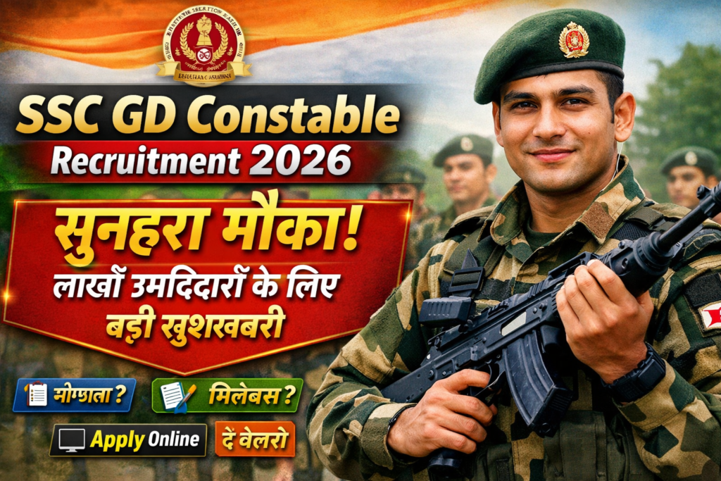 SSC GD Constable Recruitment 2026
