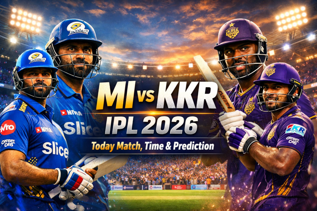 Mumbai Indians vs Kolkata Knight Riders