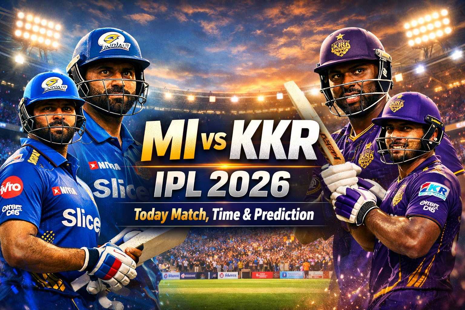 Mumbai Indians vs Kolkata Knight Riders